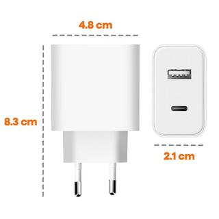 XIAOMI  Xiaomi 33W USB + USB-C Netzteil 