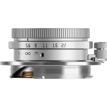 TTArtisan 28mm F5.6 (L39) Silber