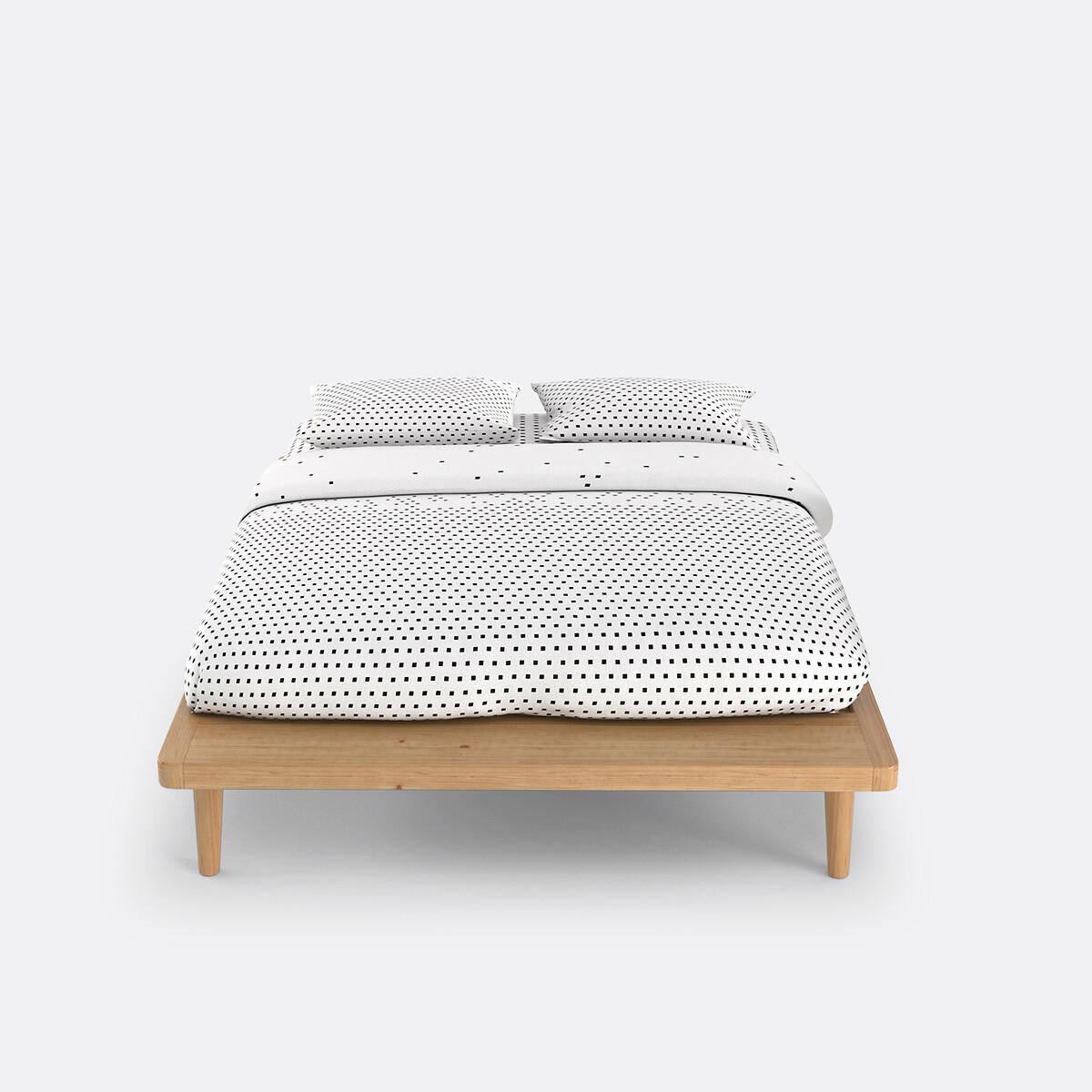 La Redoute Intérieurs Bett Jimi mit Ablage + Lattenrost  