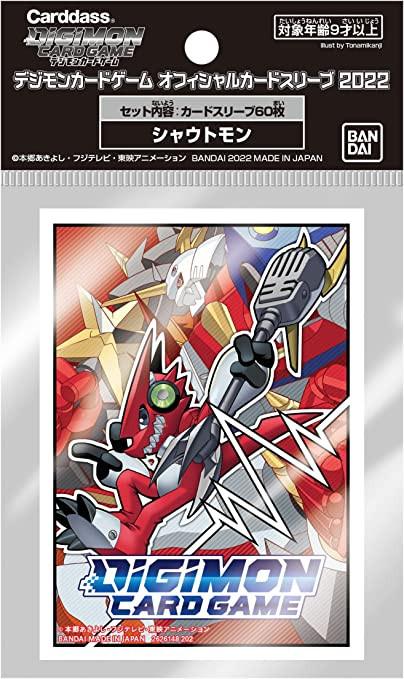 Bandai  Digimon Card Game Official Sleeves 2022 Shoutmon 