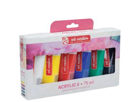 Image of 3582806M Bastel- & Hobby-Farbe Acrylfarbe 75 ml 5 Stück(e)