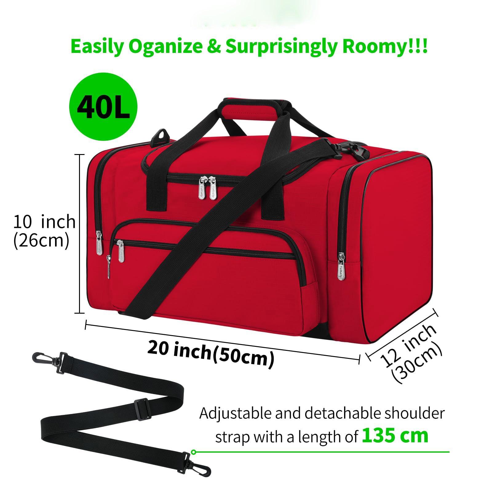 Only-bags.store  Sporttasche Reisetasche Fitnesstasche mit Schulterriemen Wochenendtasche 