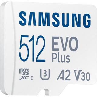 SAMSUNG  Samsung microSD-Speicherkarte EVO Plus 2021 inkl. SD-Adapter 