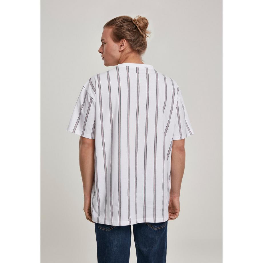 URBAN CLASSICS Gestreiftes Oversized T-Shirt  