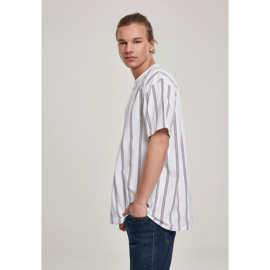URBAN CLASSICS Gestreiftes Oversized T-Shirt  