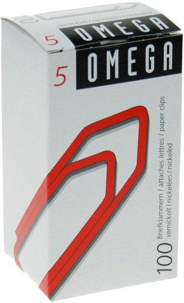 Image of Büroklammern Gr.5 5/100 vernickelt, 43mm 100 Stück Büroklammern Gr.5 5/100 vernickelt, 43mm 100 Stück