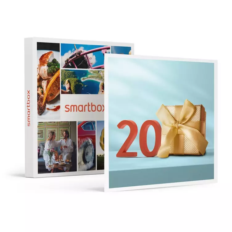 Smartbox Ein besonderer Geburtstag 20 Jahre! Aufenthalte in Europa Gourmet-Dinner oder Wellness für 2 Geschenkboxonline kaufen MANOR