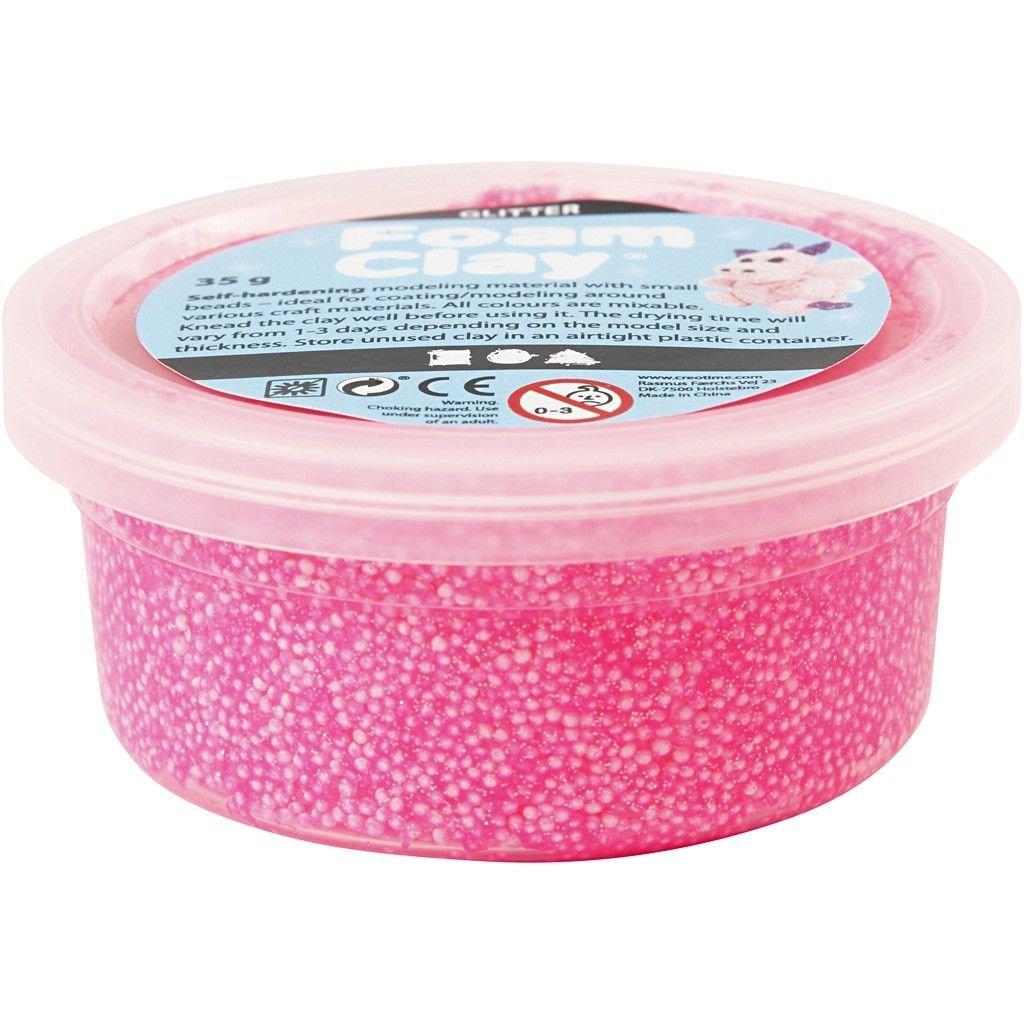 Creativ Company  Foam Clay Pâte à modeler 35 g Rose 1 pièce(s) 