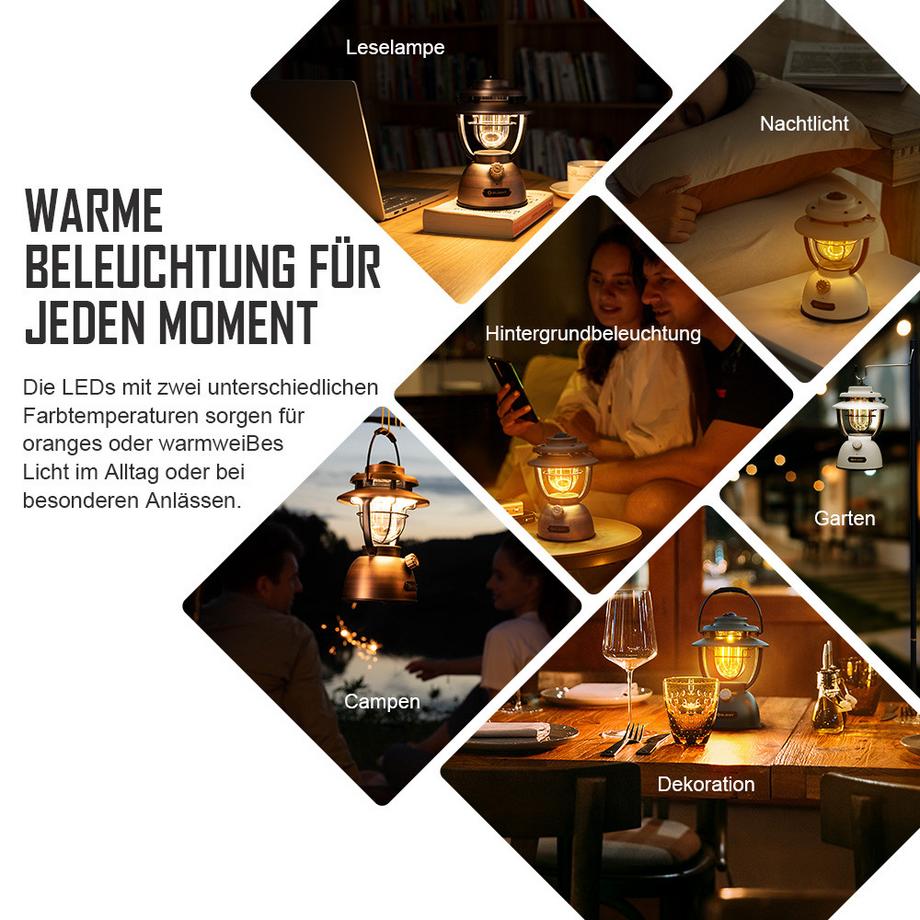 Olight  Olantern Classic 2 Pro – Lanterne vintage cuivre 