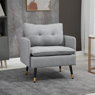 HOMCOM Fauteuil simple  