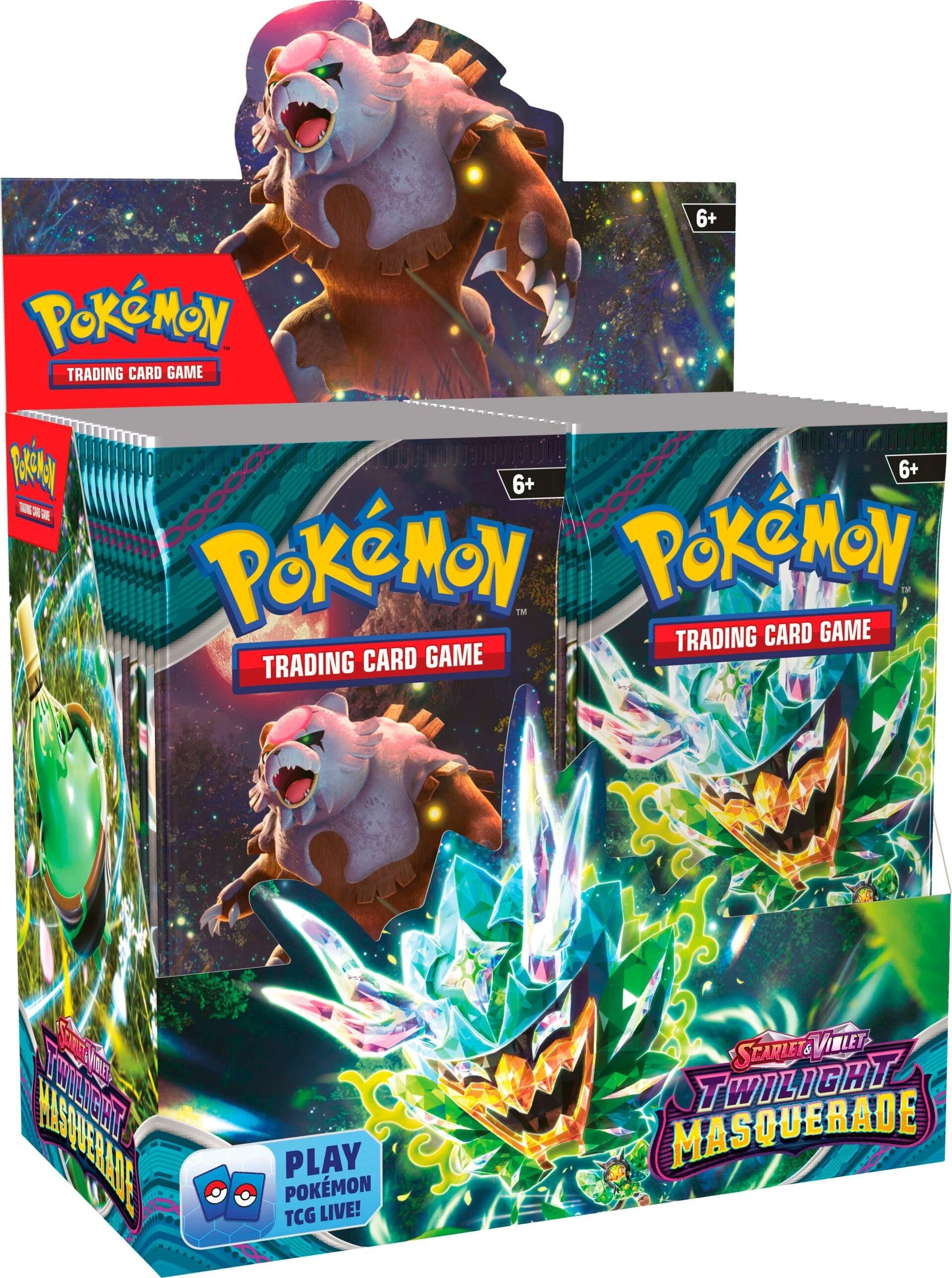 Pokémon  TCG: Scarlet & Violet Twilight Masquerade Booster Display Box (36 Packs) - EN 