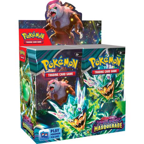 Pokémon  TCG: Scarlet & Violet Twilight Masquerade Booster Display Box (36 Packs) - EN 