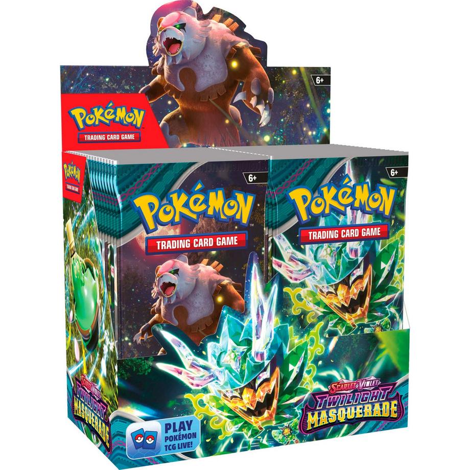 Pokémon  TCG: Scarlet & Violet Twilight Masquerade Booster Display Box (36 Packs) - EN 