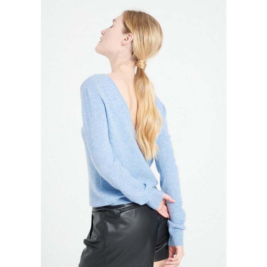 Studio Cashmere8 MIA 7 Pull décolleté en V dans le dos  