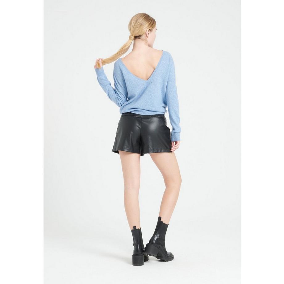 Studio Cashmere8 MIA 7 Pull décolleté en V dans le dos  