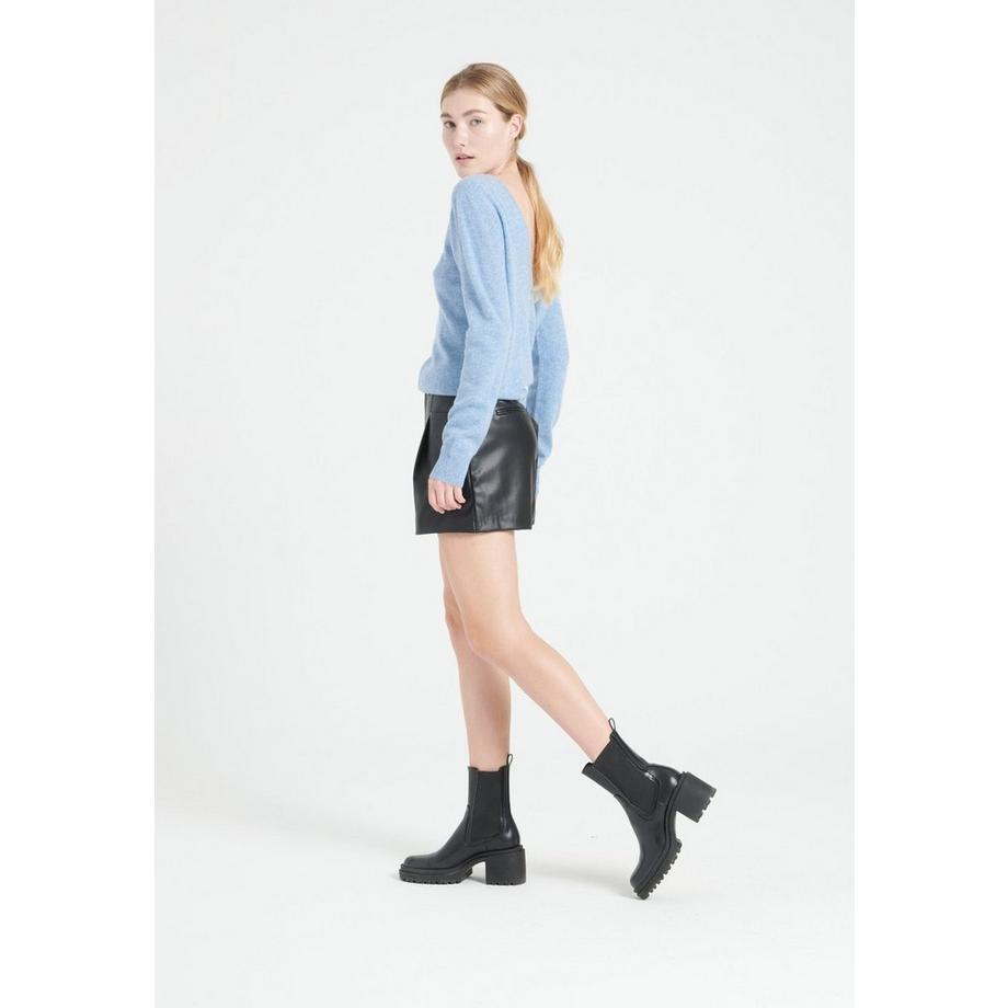 Studio Cashmere8 MIA 7 Pull décolleté en V dans le dos  