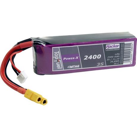 Hacker  Batteria ricaricabile LiPo 