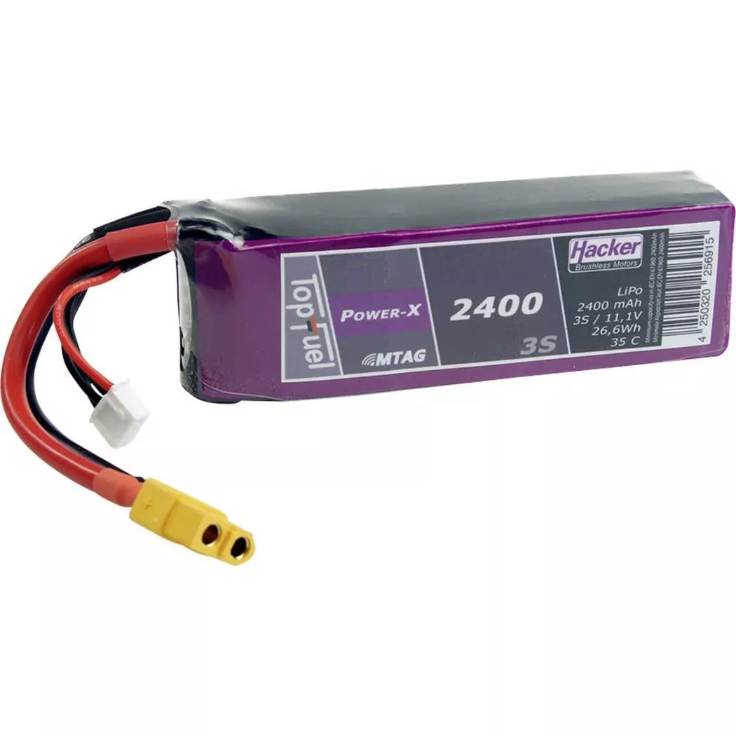 Hacker - Modellbau-Akkupack (LiPo), Multicolor, One Size