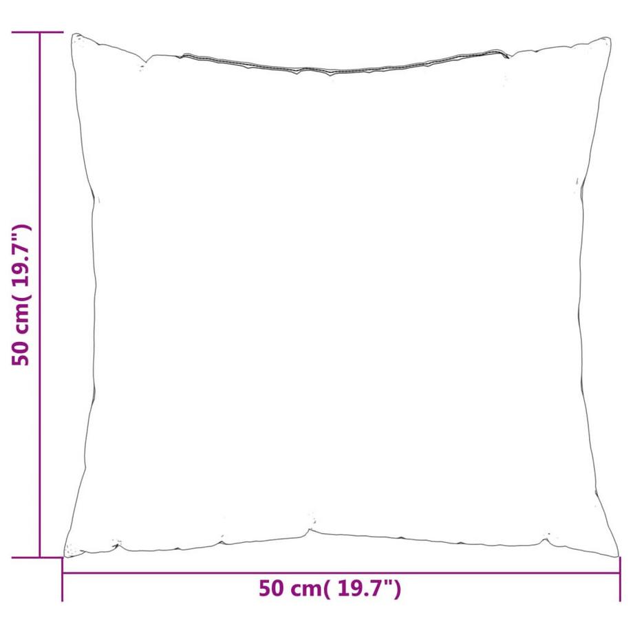VidaXL Coussin de canapé tissu  