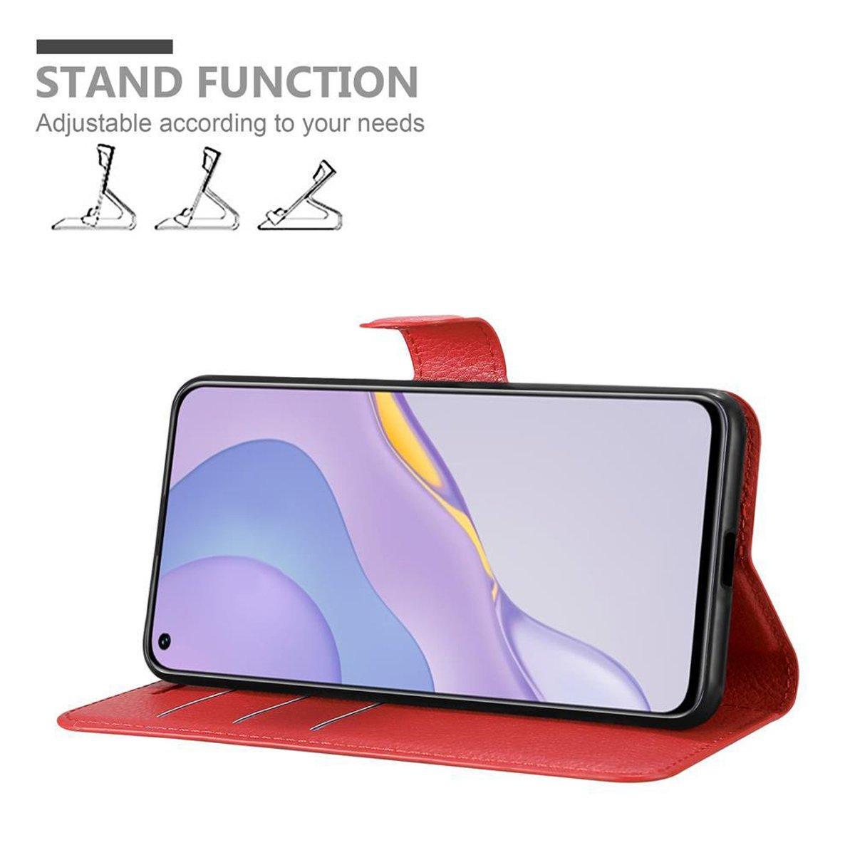 Cadorabo  Housse compatible avec Huawei NOVA 7 5G - Coque de protection avec fermeture magnétique, fonction de support et compartiment pour carte 