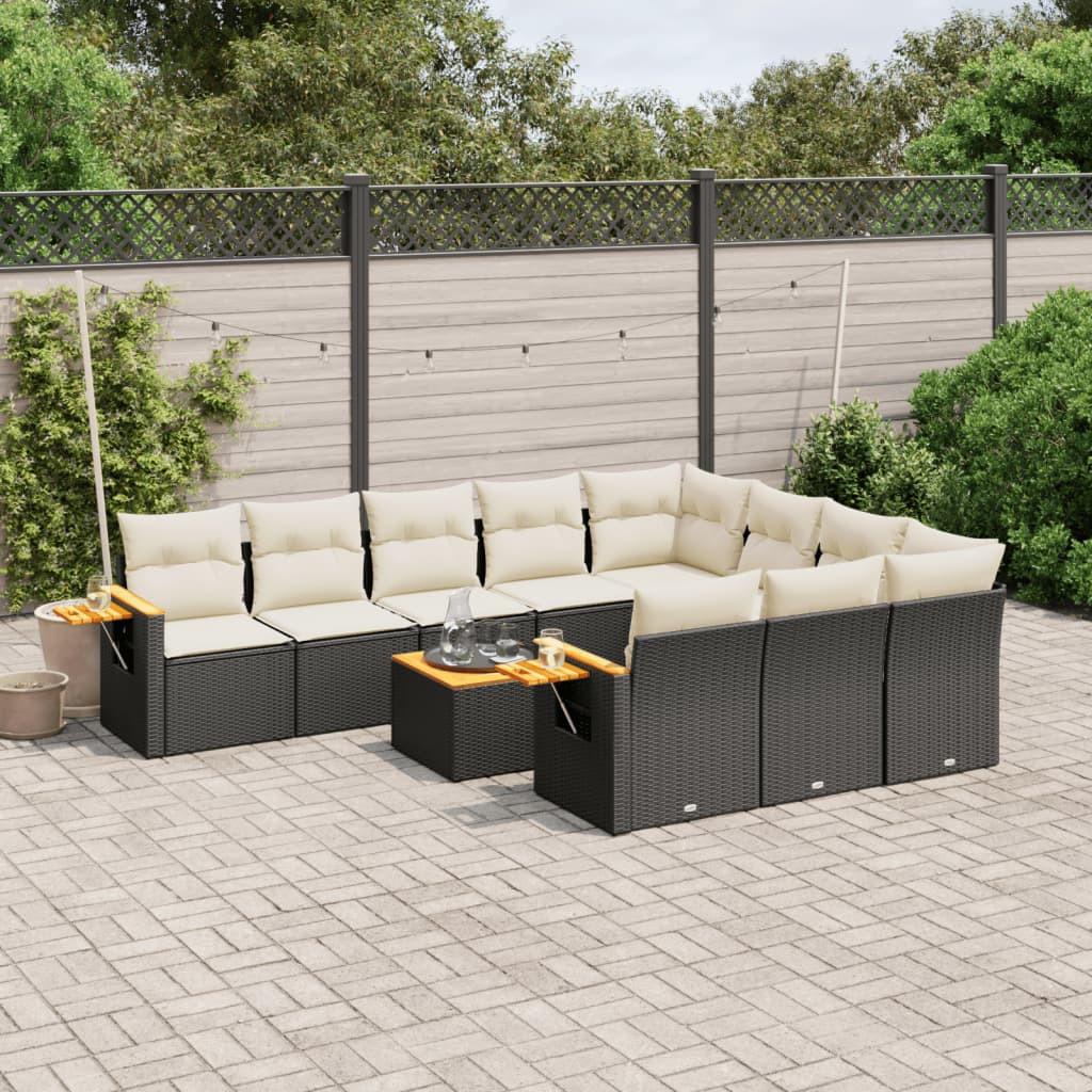 VidaXL Garten sofagarnitur poly-rattan  