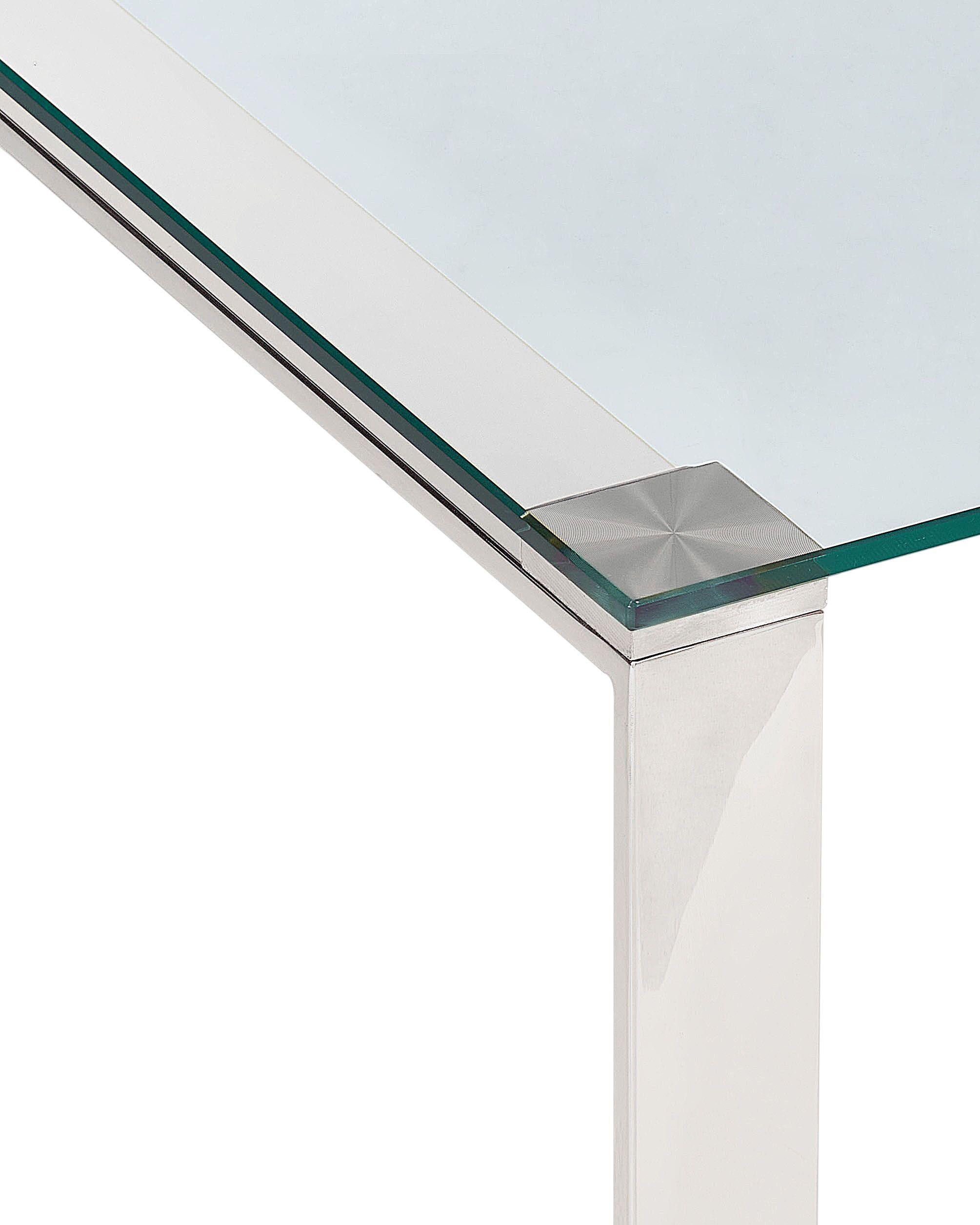 Beliani Console en Verre de sécurité Glamour TILON  