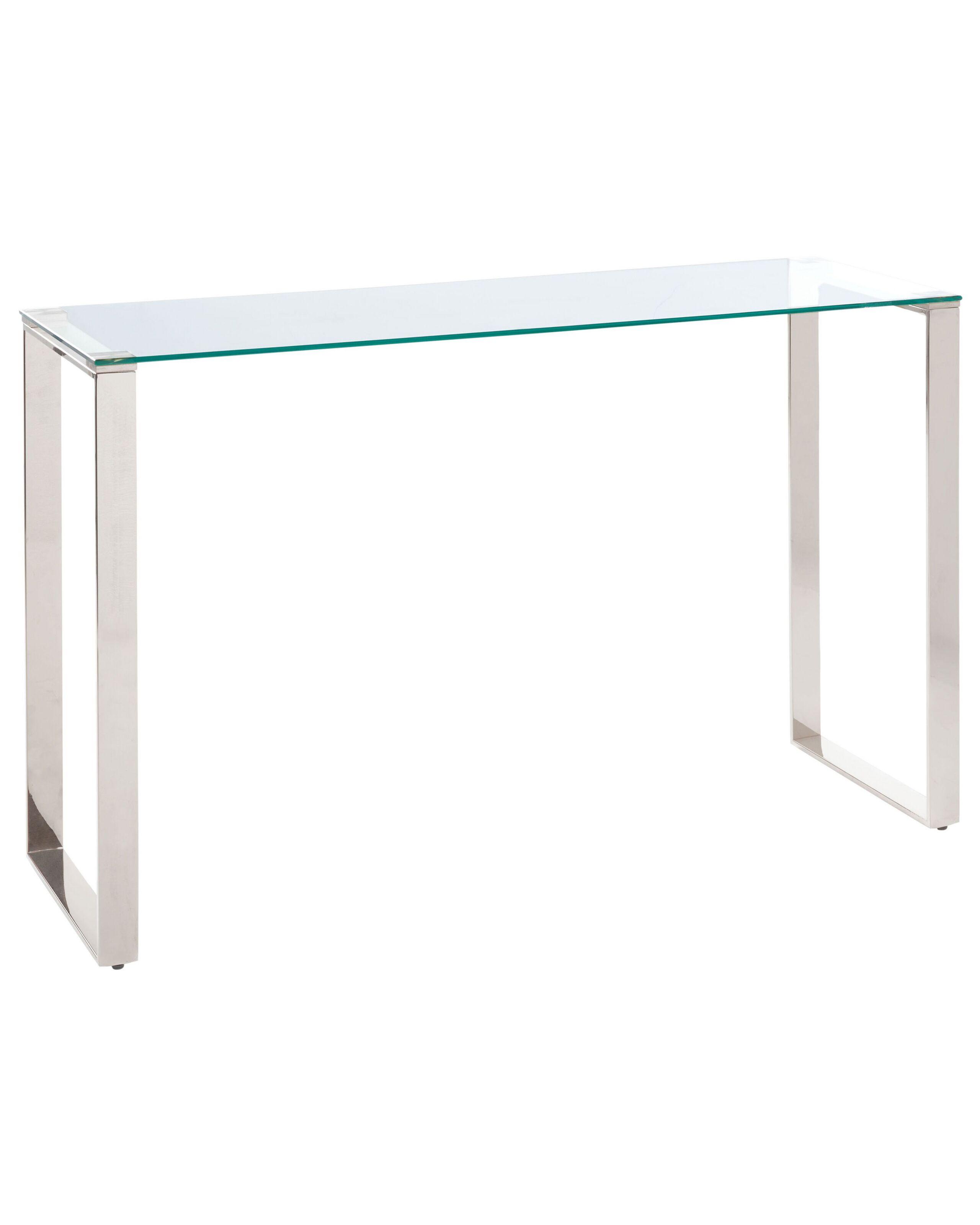 Beliani Console en Verre de sécurité Glamour TILON  