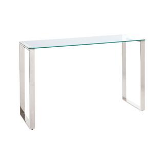 Beliani Console en Verre de sécurité Glamour TILON  