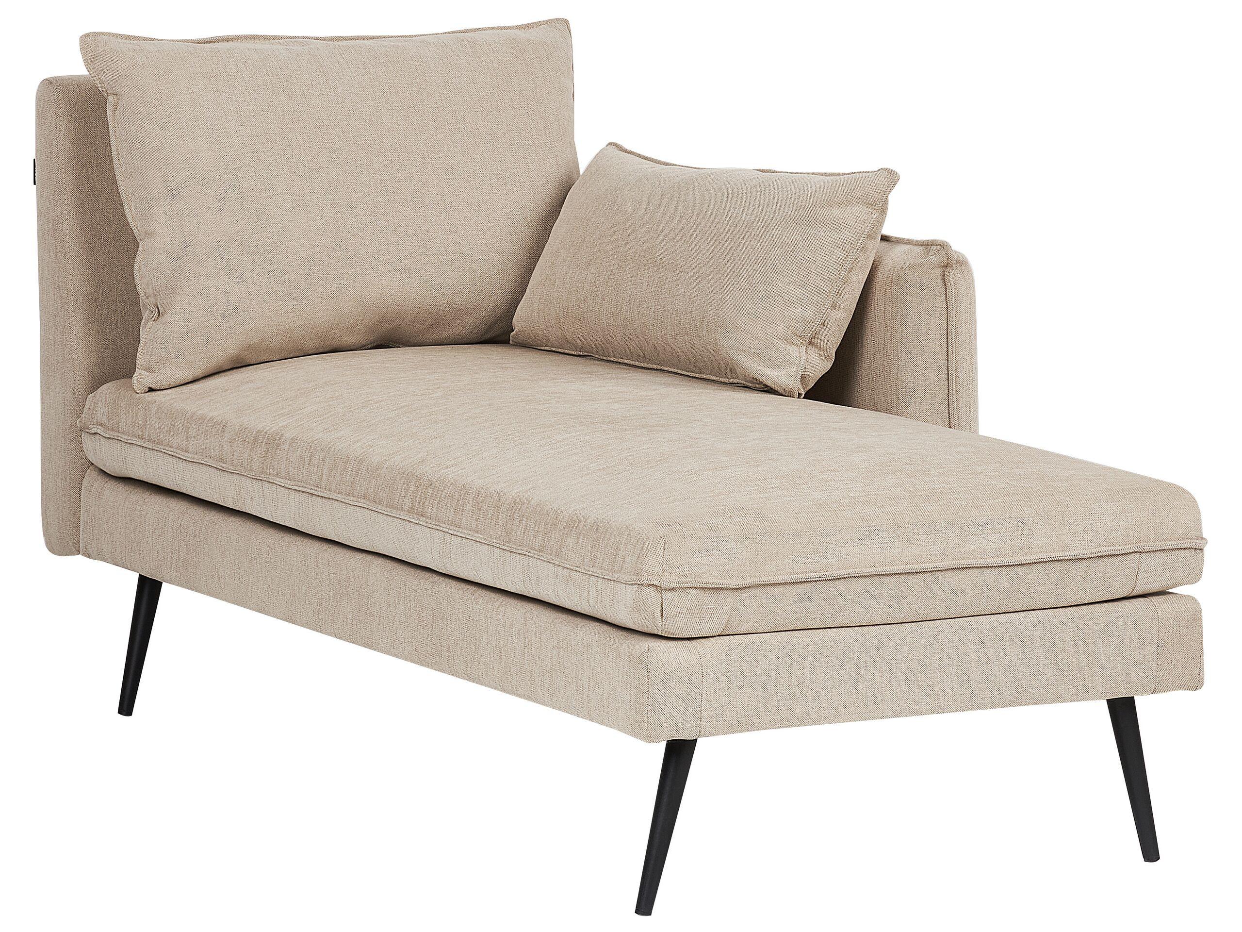 Beliani Chaiselongue aus Polyester Modern YERRES  