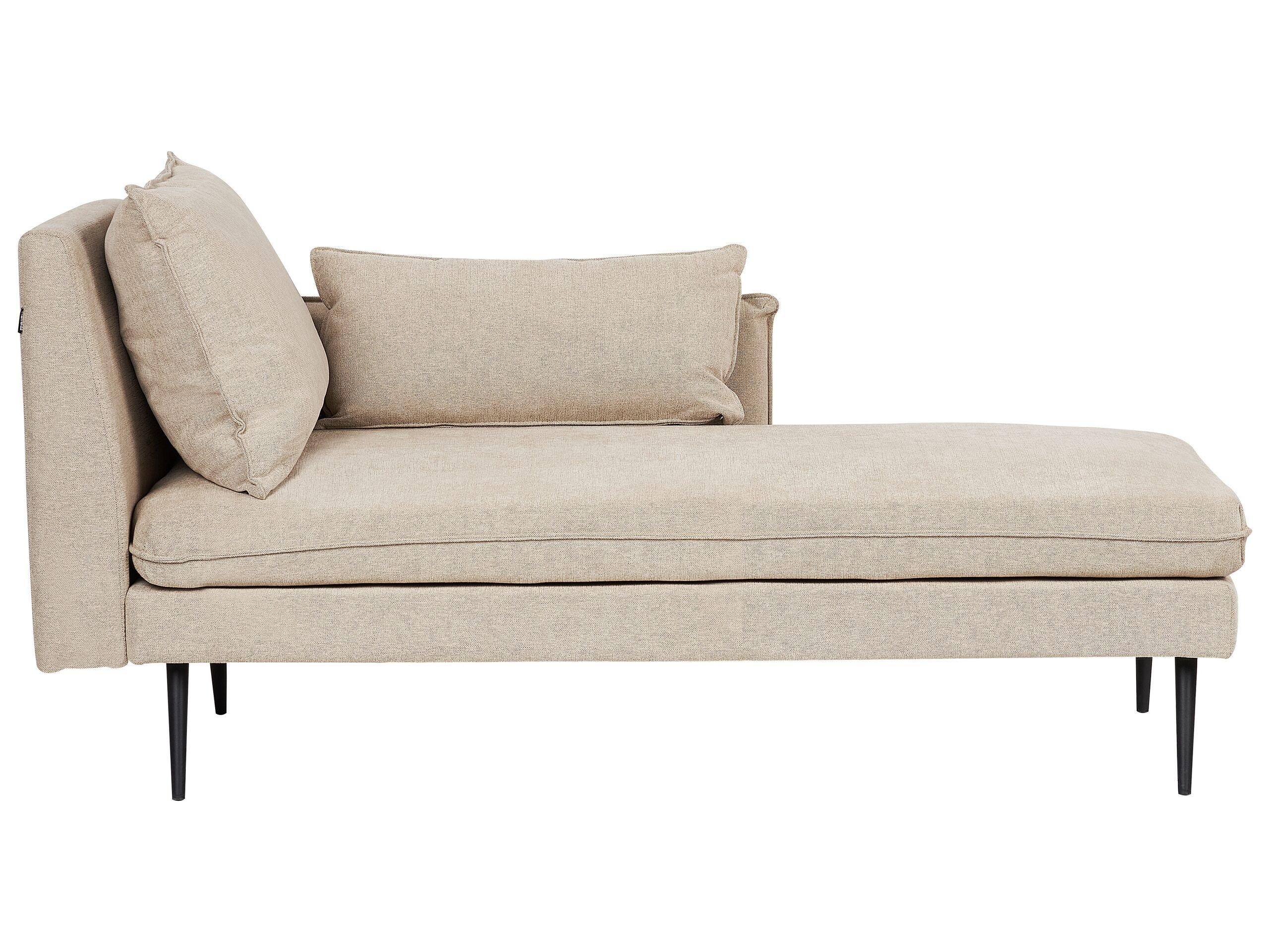 Beliani Chaiselongue aus Polyester Modern YERRES  