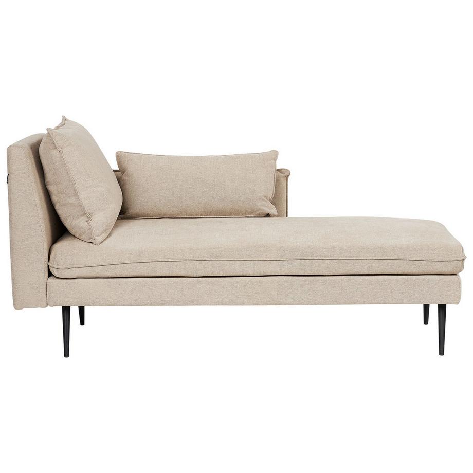 Linksseitige Chaiselongue aus Stoff Minimalistisch YERRES
