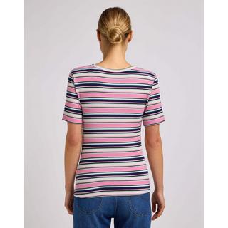 Lee  T-Shirt Elbow Sleeve Top 