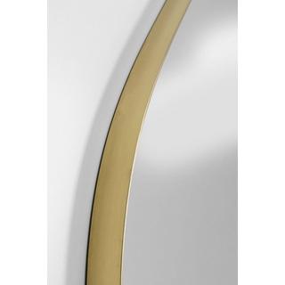 KARE Design Wandspiegel Shape Brass 110x120  