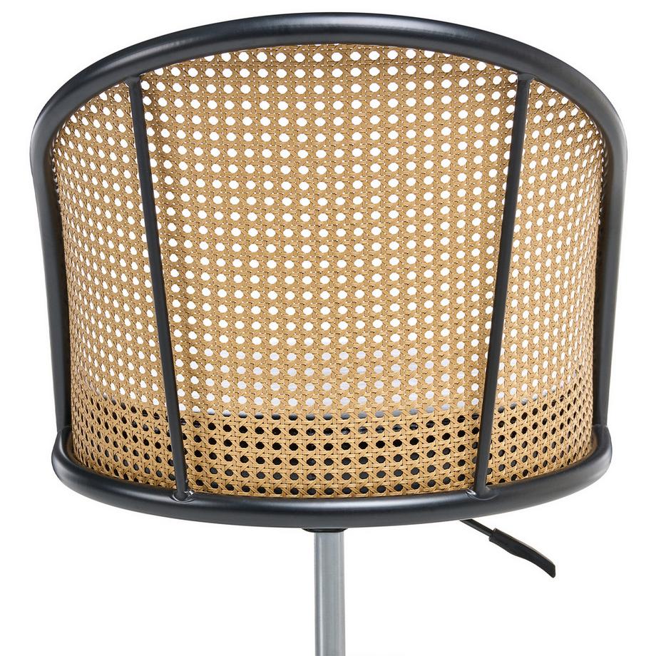 Beliani Chaise de bureau en Cuir PU  BALTIMORE  