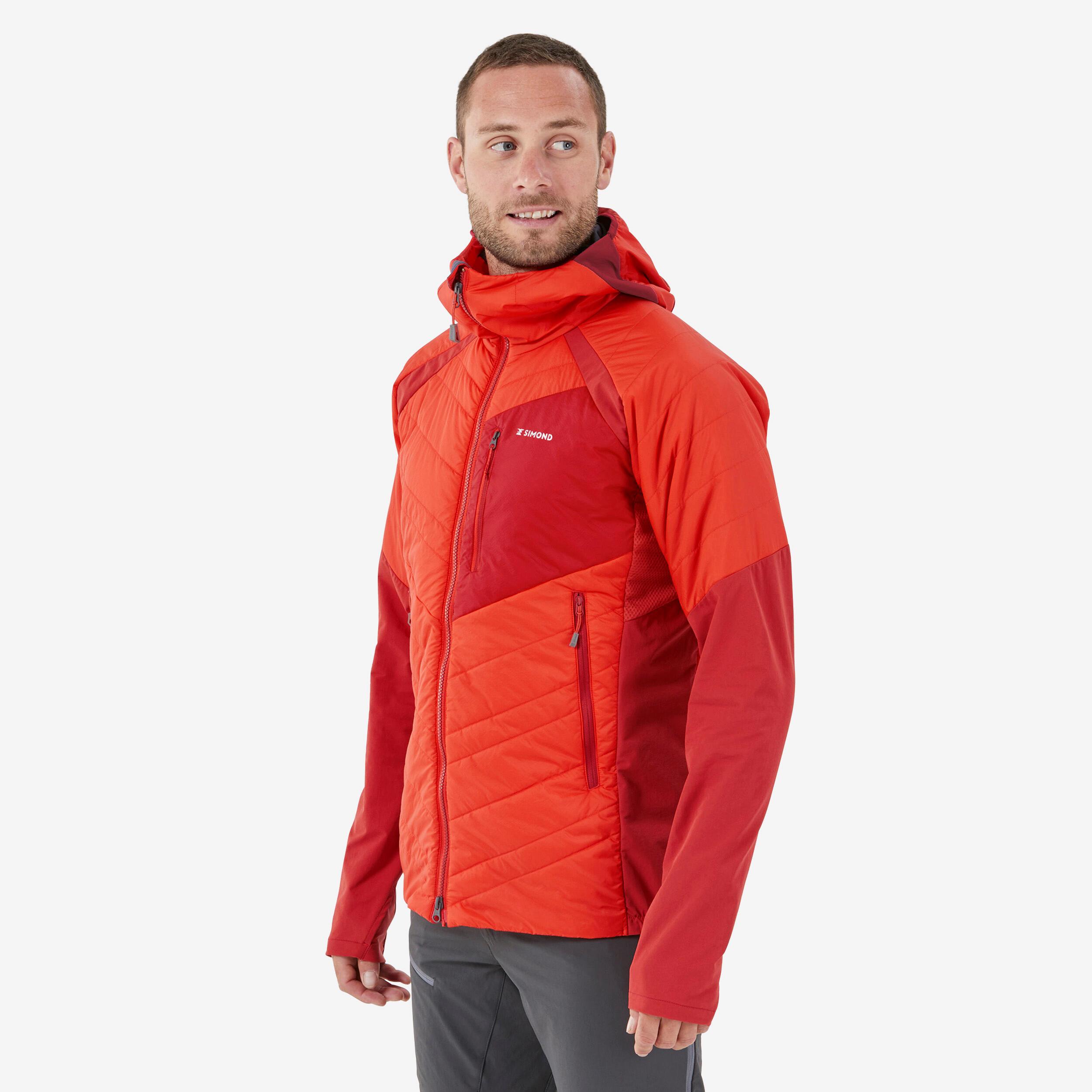 Image of Wattierte Jacke - Hybrid Sprint Unisex Rot Bunt S