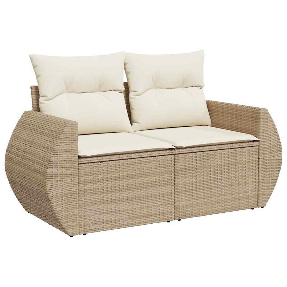 VidaXL Gartensofa set poly-rattan  