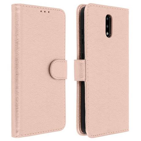 Avizar  Housse Nokia 2.3 Clapet - Rose Gold 