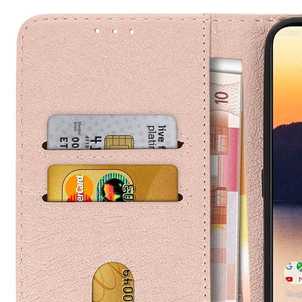 Avizar  Housse Nokia 2.3 Clapet - Rose Gold 