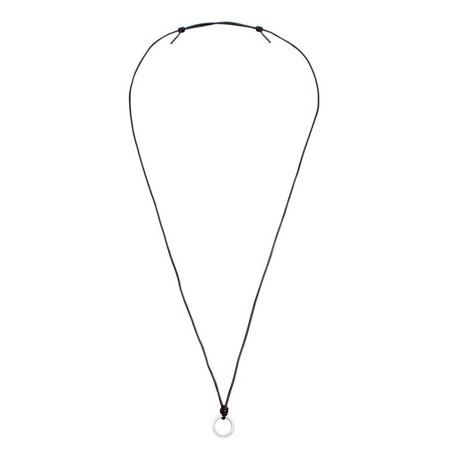 Elli  Halskette Charmträger Textilband 