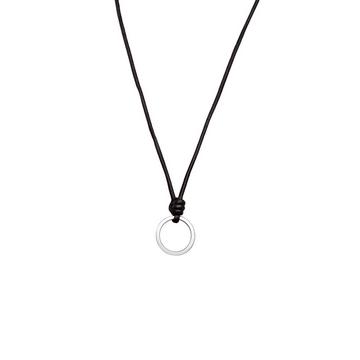 Halskette Charmträger Textilband