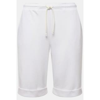 Ulla Popken  Sweatshorts Mary, weites, gerades Bein, Elastikbund 