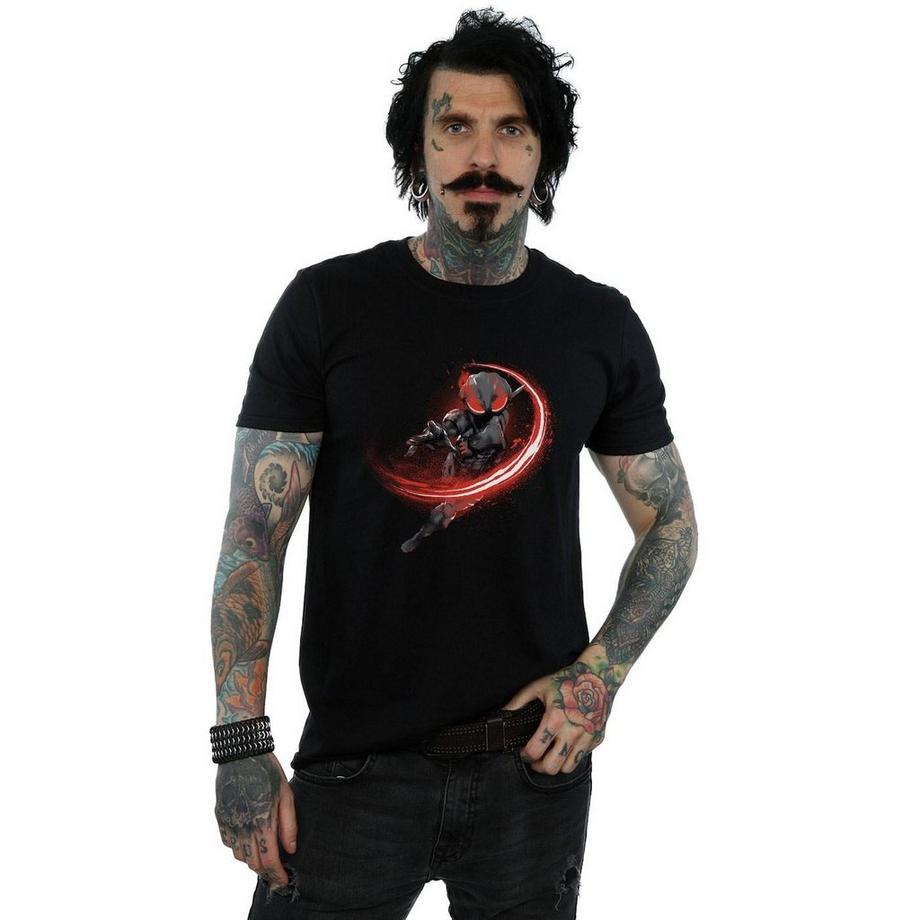 DC COMICS Aquaman Black Manta Bedrucktes T-Shirt  