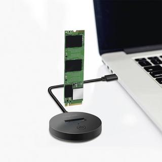 LogiLink  Port QuickPort mobile USB 3.2 (Gen 2) pour SSD M.2 NVMe (PCIe) ou SATA 