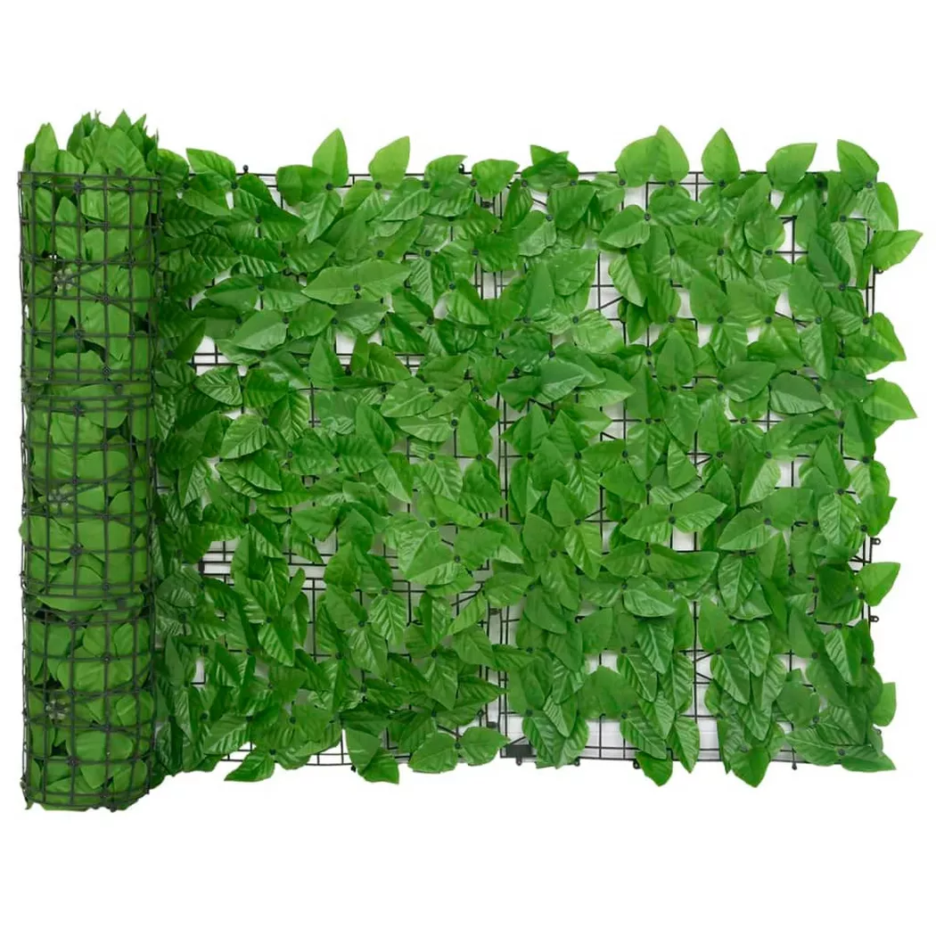 VidaXL - schermo per balcone, One Size, Verde