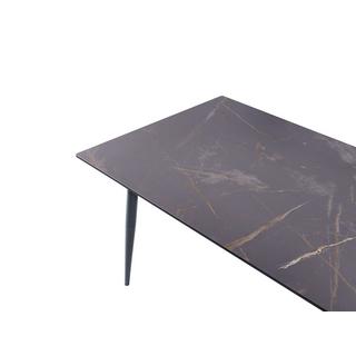 Beliani Table de salle à manger de jardin en Panneau stratifié haute pression HPL Moderne TOLENTINO  