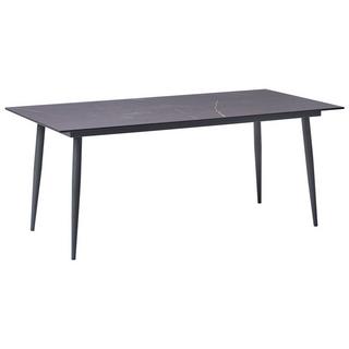 Beliani Table de salle à manger de jardin en Panneau stratifié haute pression HPL Moderne TOLENTINO  