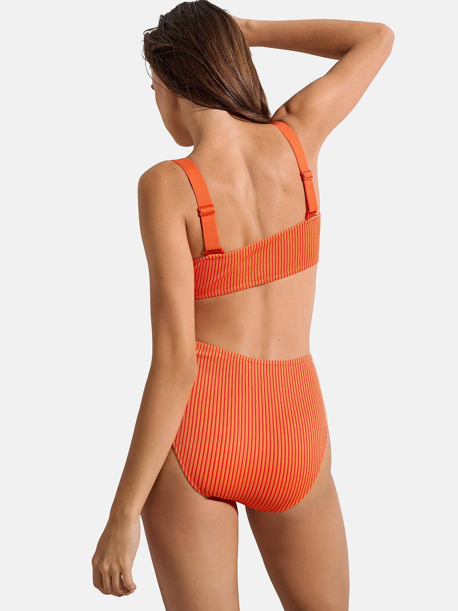 Lisca  Bas maillot slip de bain échancré taille haute Malawi 