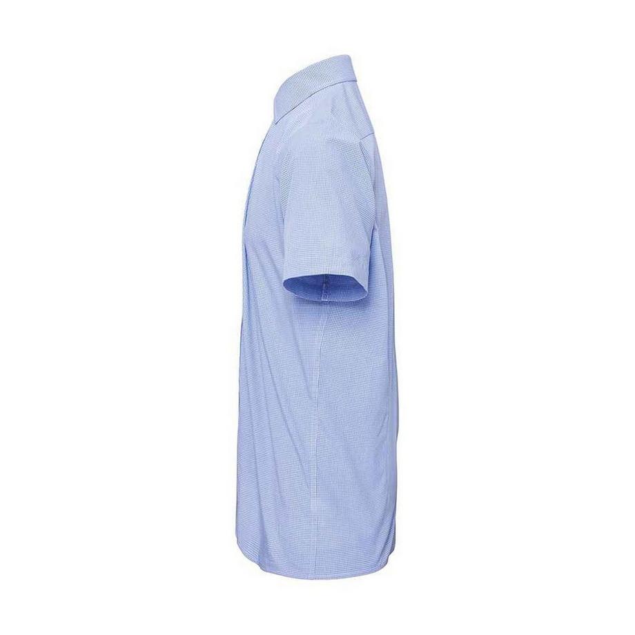 PREMIER Camicia Popeline Maniche Corte Vichy  