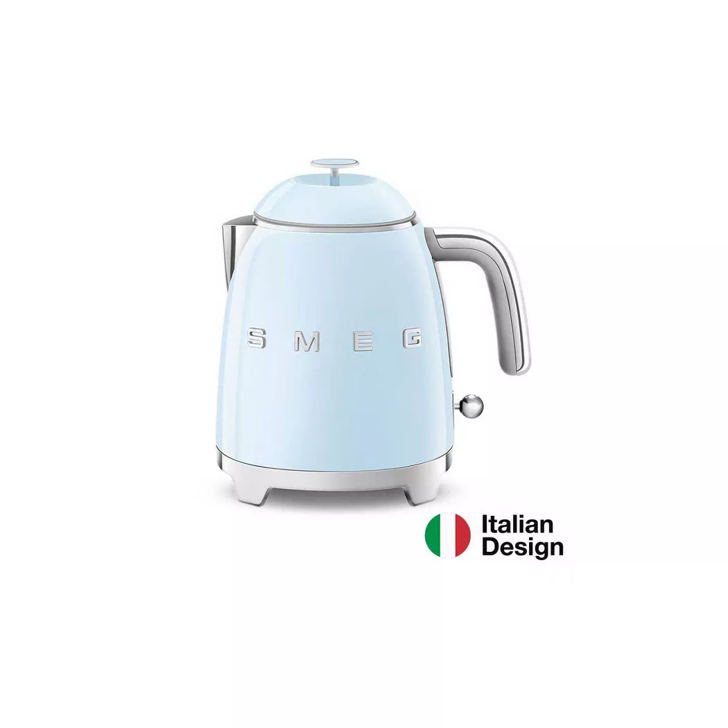 smeg – 50’s Style Mini Wasserkocher, Blau, 0.8L