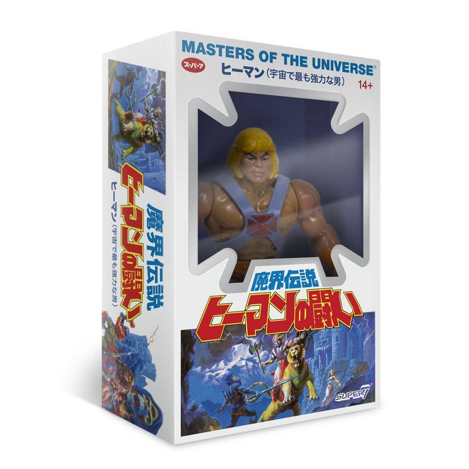 Mattel  Masters of the Universe Vintage Collection Actionfigur Wave  HeMan Japanese Box Ver 